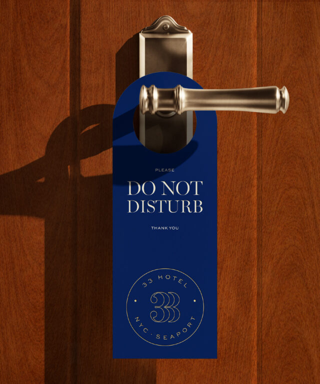 33 HOTEL NYC • SEAPORT