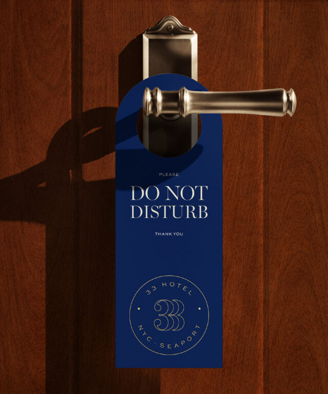 33 HOTEL NYC • SEAPORT